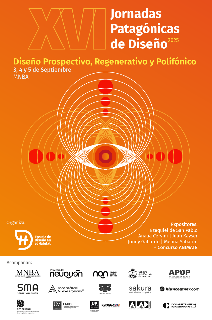 Jornadas Patagonicas de Diseño 2025 Jornadas Patagonicas de Diseño 2025